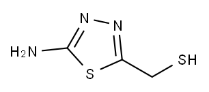2-氨基-1,3,4-噻二唑-5-甲硫醇, 32003-38-6, 结构式