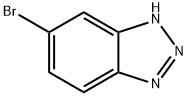 5-ブロモ-1H-1,2,3-ベンゾトリアゾール 化学構造式