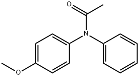 N-(4-Methoxyphenyl)-N-phenylacetamide Structure