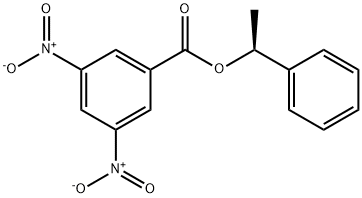 (S)-(+)-1-PHENYLETHYL 3,5-DINITROBENZOATE Structure