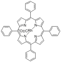 5,10,15,20-四苯基-21H,23H-卟吩羰基钌 结构式