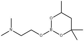 DIMETHYL-[2-(4,4,6-TRIMETHYL-[1,3,2]DIOXABORINAN-2-YLOXY)-ETHYL]-AMINE Structure