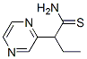 2-(2-Pyrazinyl)thiobutyramide Struktur