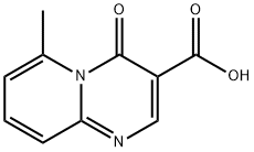 6-甲基-4-氧代-4H-吡啶并[1,2-A]嘧啶-3-羧酸 结构式