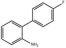 4'-フルオロ[1,1'-ビフェニル]-2-アミン 化学構造式