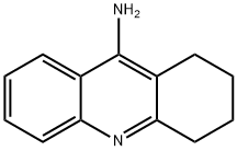 1,2,3,4-TETRAHYDRO-9-ACRIDINAMINE Struktur