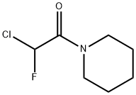 Piperidine, 1-(chlorofluoroacetyl)- (7CI,8CI,9CI) Struktur