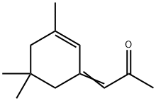 1-(3,5,5-trimethyl-2-cyclohexen-1-ylidene)acetone  Structure