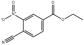4-氰基-3-硝基苯甲酸乙酯, 321162-58-7, 结构式