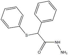 2-苯基-2-苯基硫基-乙烷肼 结构式