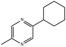 Pyrazine, 2-cyclohexyl-5-methyl- (8CI) 结构式