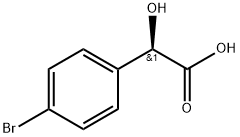 (R)-4-BROMOMANDELIC ACID Struktur