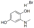 2-(methylamino)hydroquinone hydrobromide Structure