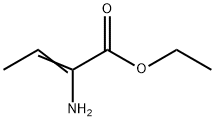 2-氨基丁烯酸乙酯, 3222-57-9, 结构式