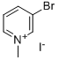 3-BROMO-1-METHYL-PYRIDINIUM IODIDE 结构式