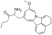 3-(オクチルオキシ)フェニルカルバミン酸2-(ジエチルアミノ)エチル·塩酸塩 化学構造式