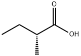 (R)-2-Methylbutyric acid Structure