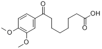 8-(3,4-DIMETHOXYPHENYL)-8-OXOOCTANOIC ACID Structure