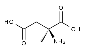 (S)-Α-METHYLASPARTIC ACID, 3227-17-6, 结构式
