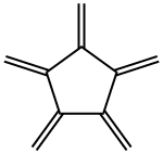 1,2,3,4,5-ペンタキス(メチレン)シクロペンタン 化学構造式