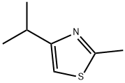 4-异丙基-2-甲基噻唑 结构式