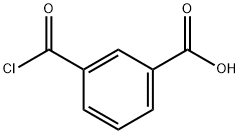 3-(氯羰基)苯甲酸, 32276-56-5, 结构式