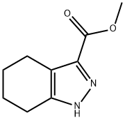 4,5,6,7-四氢-1H-吲唑-3-羧酸甲酯 结构式