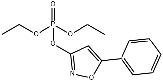 磷酸二乙酯 5-苯基异恶唑-3-基酯, 32306-29-9, 结构式