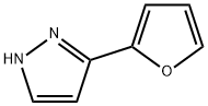 3-Fur-2-yl-1H-pyrazole Structure