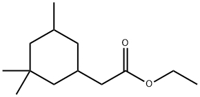 ethyl 3,3,5-trimethylcyclohexaneacetate Struktur