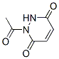 3,6-Pyridazinedione, 1-acetyl-1,2-dihydro- Structure