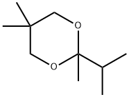 2-isopropyl-2,5,5-trimethyl-1,3-dioxane Structure