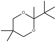 2-Butyl-4,4,6-trimethyl-1,3-dioxane Structure