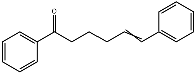 1,6-Diphenyl-5-hexen-1-one 结构式