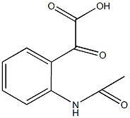 N-acetylisatic acid Struktur