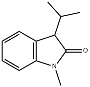 3-ISOPROPYL-1-METHYLINDOLIN-2-ONE Struktur