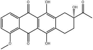 7-DEOXYDAUNOMYCINONE Struktur