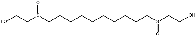 tiadenol disulfoxide Struktur