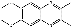 6,7-ジメトキシ-2,3-ジメチルキノキサリン 化学構造式