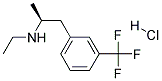 (+)-Fenfluramine hydrochloride Structure