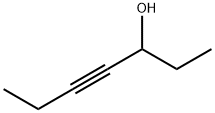4-HEPTYN-3-OL Struktur