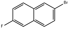 2-Bromo-6-fluoronaphthalene Struktur
