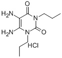 5,6-DIAMINO-1,3-DI-N-PROPYLURACIL HYDROCHLORIDE Structure