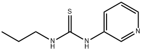 Urea, 1-propyl-3-(3-pyridyl)-2-thio- (8CI) 结构式