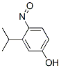 Phenol, 3-(1-methylethyl)-4-nitroso- (9CI) Structure