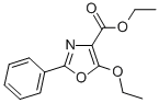 ETHYL 5-ETHOXY-2-PHENYLOXAZOLE-4-CARBOXYLATE Struktur