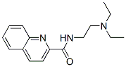 N-(2-diethylaminoethyl)quinoline-2-carboxamide Structure