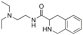 N-[2-(Diethylamino)ethyl]-1,2,3,4-tetrahydro-3-isoquinolinecarboxamide 结构式