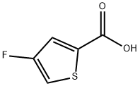 2-Thiophenecarboxylic acid, 4-fluoro- Struktur