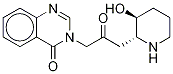 rac-Febrifugine Dihydrochloride Struktur